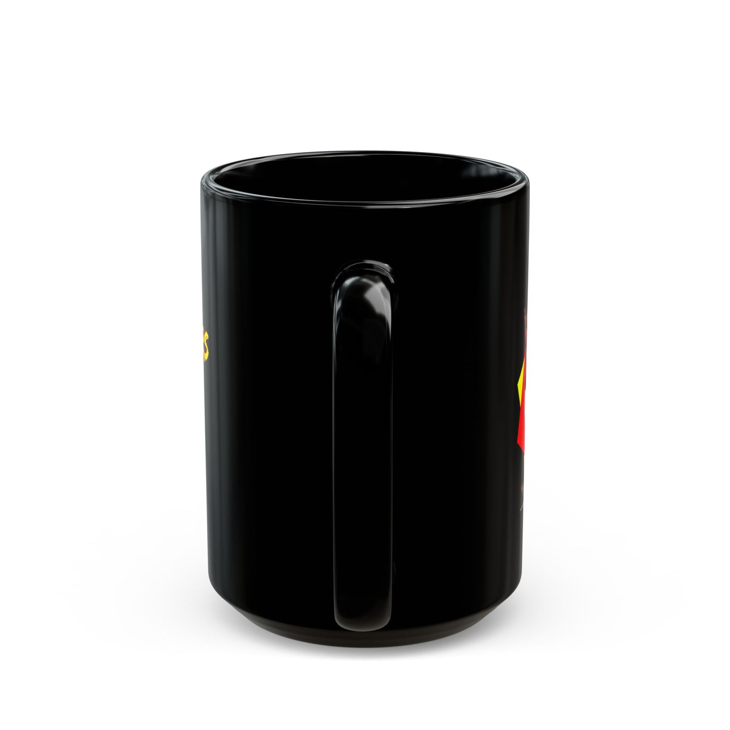 "Grandfathers Rock" Coffee Mug - Funny Black Mug for Granddad, Gift for Father's Day, Birthdays - Schmartypants