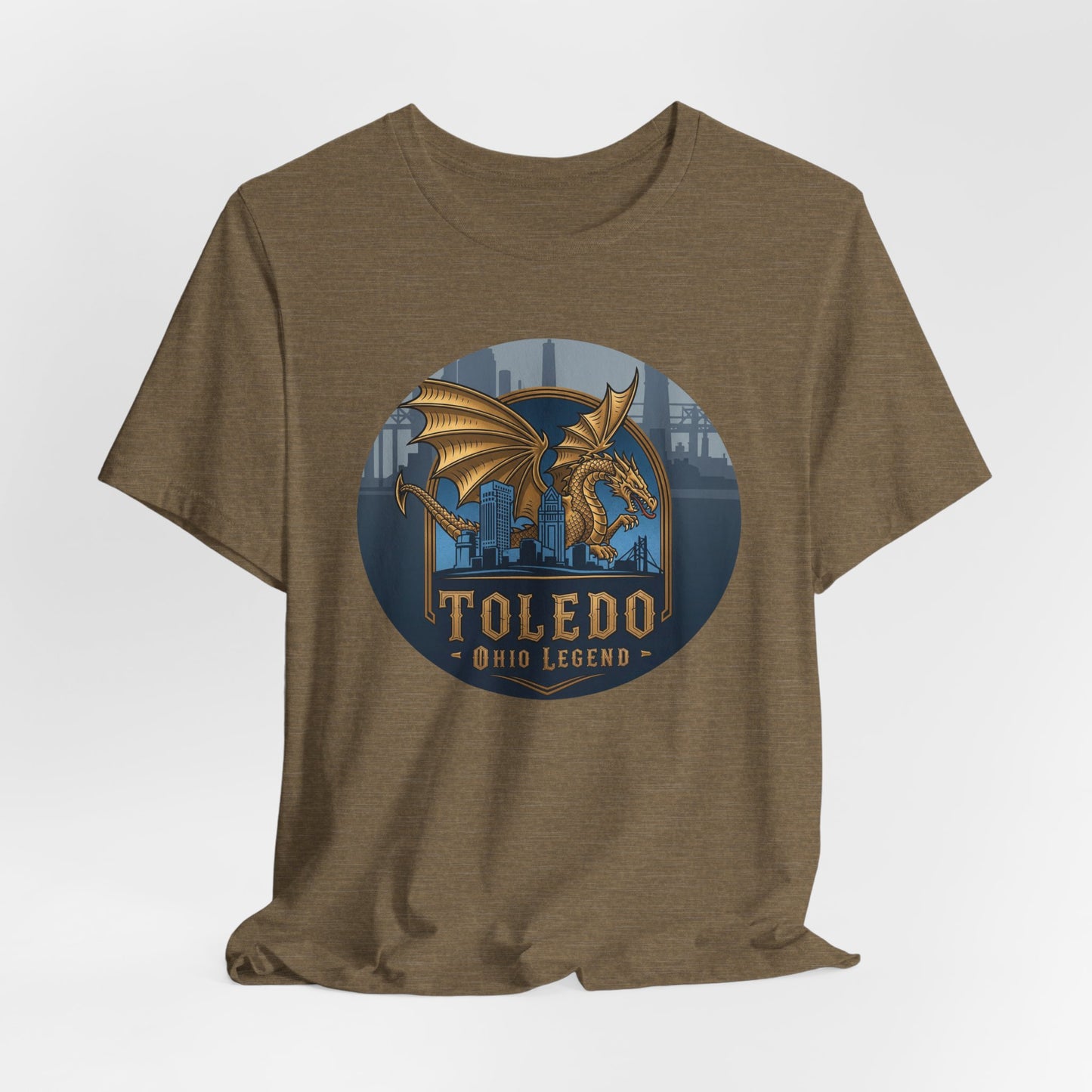 Toledo Dragon Legend T-Shirt | Unisex Jersey Tee | Perfect Gift for Fans, Festivals, and Celebrations, Casual Wear, Graphic Tee