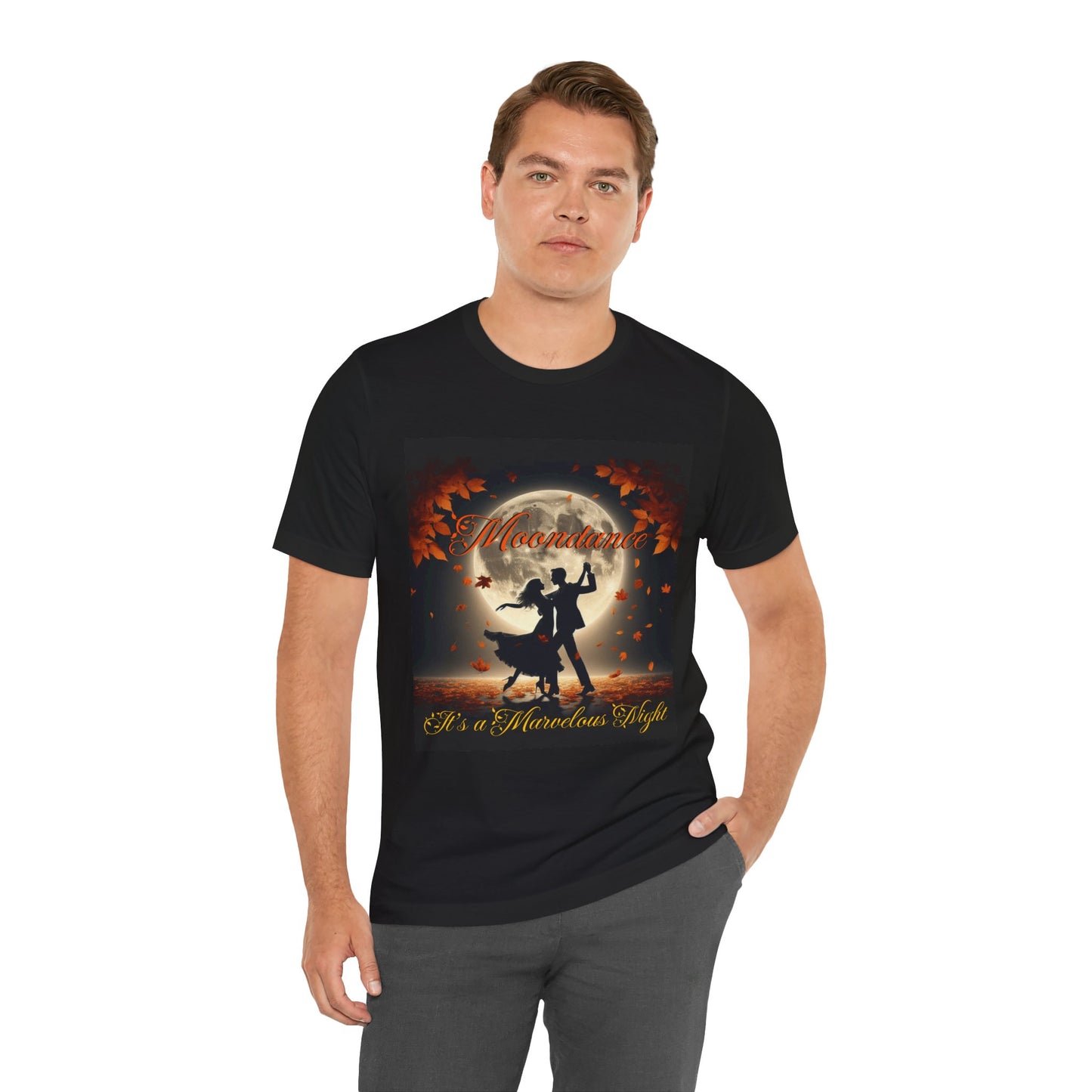 Moondance Unisex Jersey Tee - "It's a Marvelous Night" Graphic Shirt - Van Morrison and Music Fans - Schmartypants