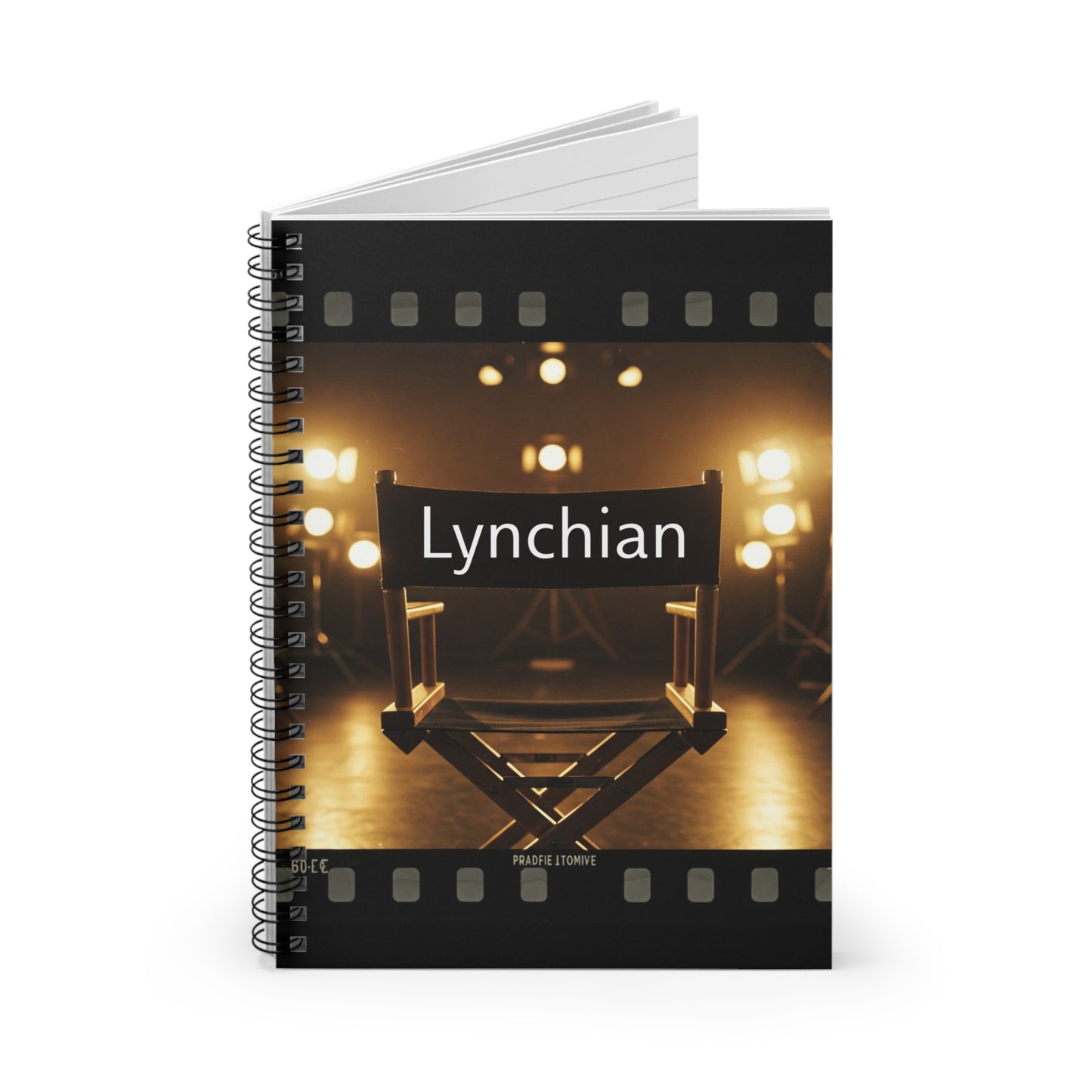 'Lynchian' Spiral Notebook - Creative Journal for Film Lovers, Film Students, David Lynch Fans - Schmartypants
