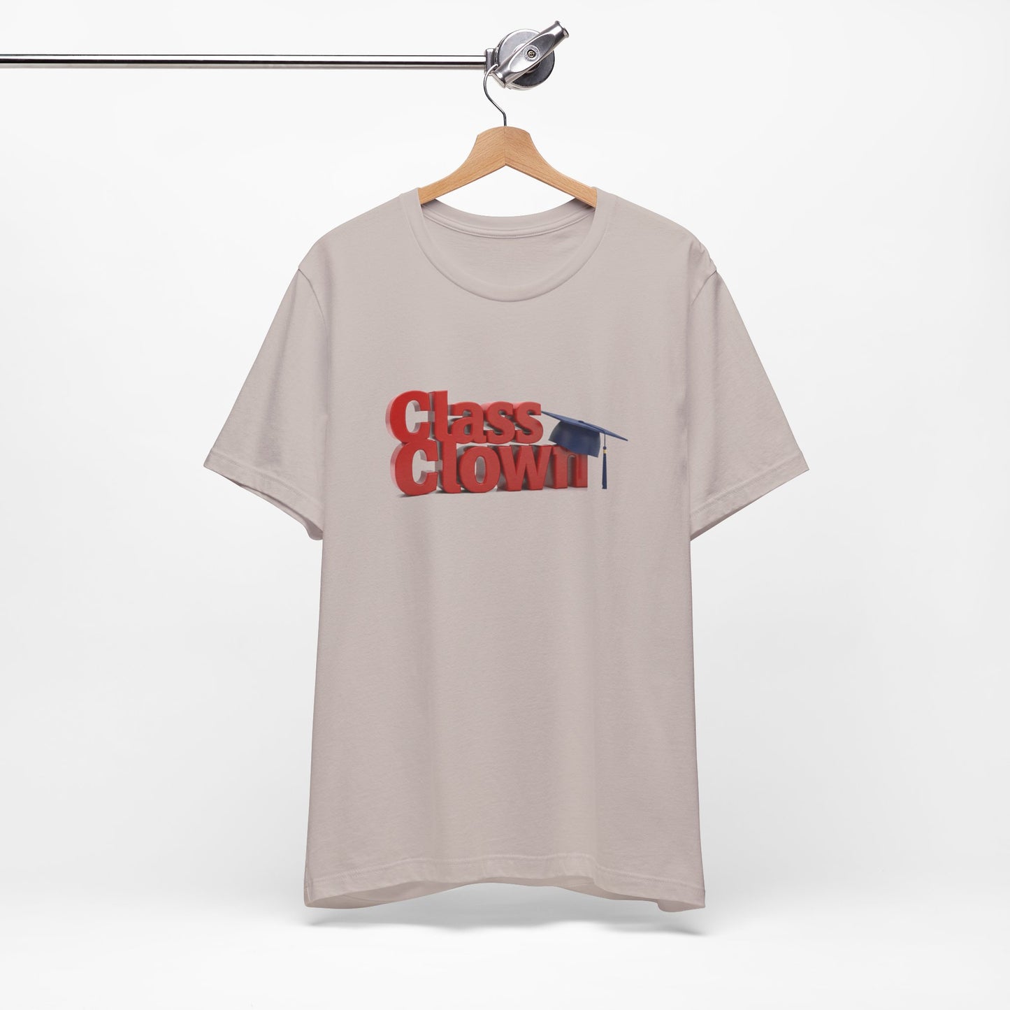 Class Clown Tee, Fun Graduation Shirt, College Humor T-Shirt, Unisex Short Sleeve Tee, Gift for Students