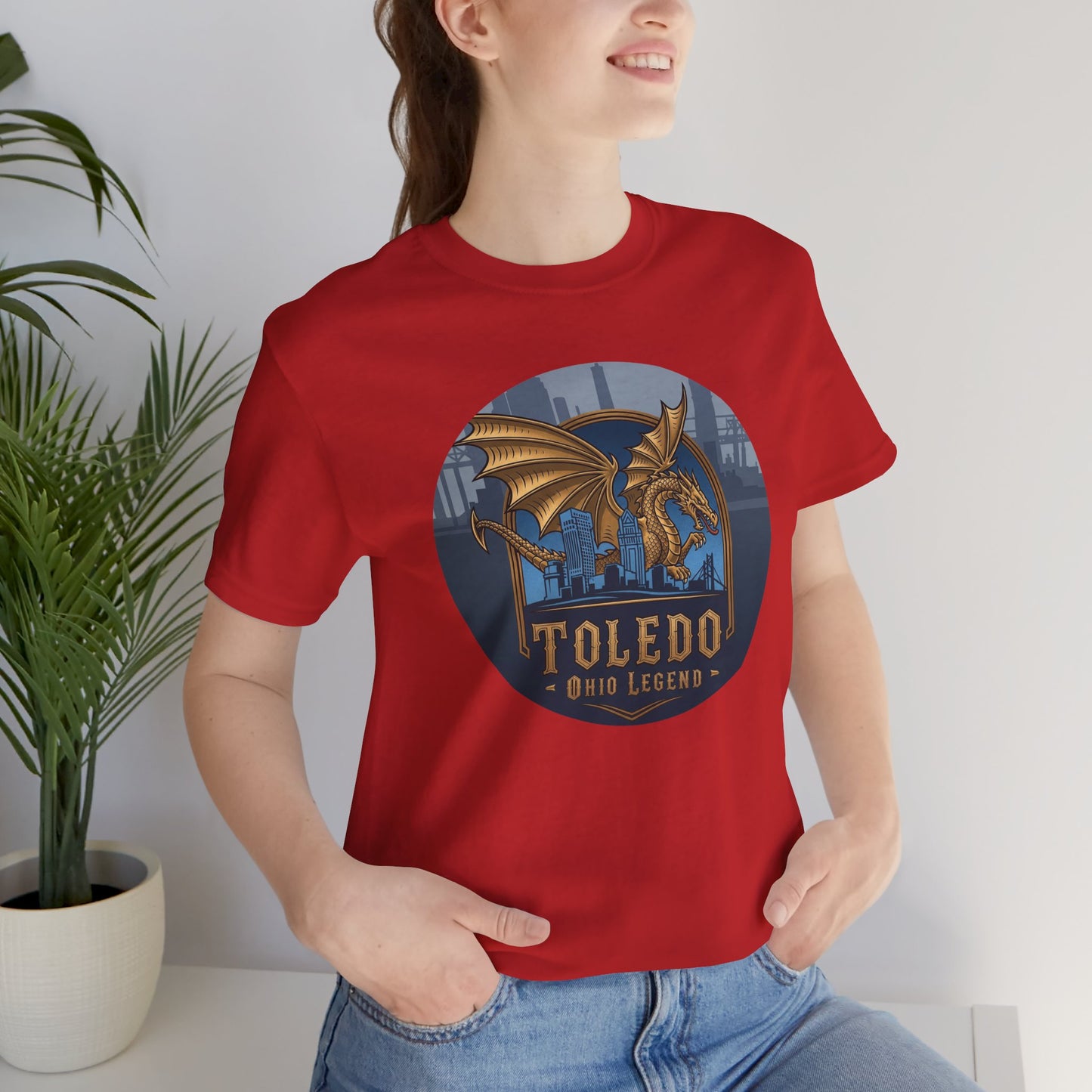 Toledo Dragon Legend T-Shirt | Unisex Jersey Tee | Perfect Gift for Fans, Festivals, and Celebrations, Casual Wear, Graphic Tee