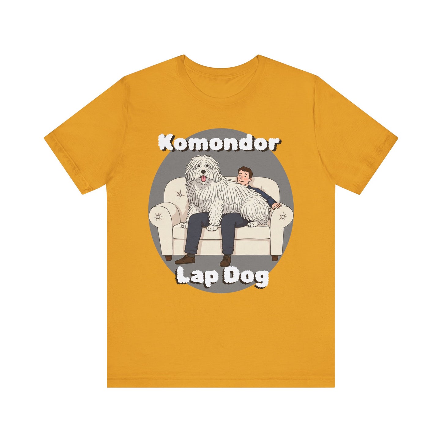 Hilarious Komondor Lap Dog Unisex Tee - Fun Pet Lover Shirt - Schmartypants