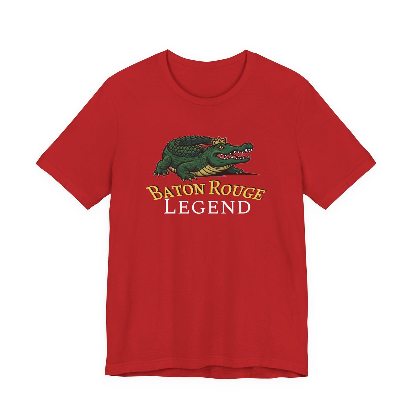 Baton Rouge Legend Tee, Unisex Graphic T-Shirt, Casual Wear, Gift Idea for College Students, Souvenir Apparel