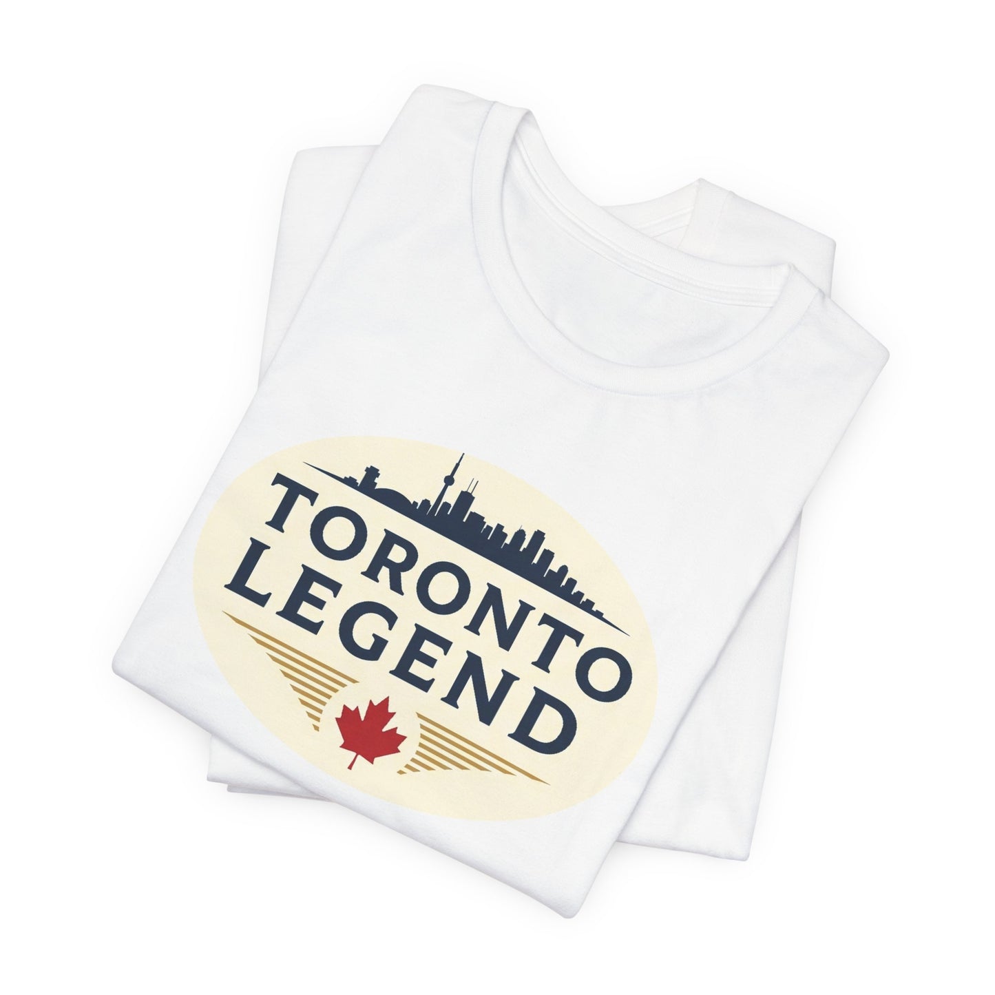 Toronto Legend Unisex Jersey Short Sleeve Tee, Toronto T-Shirt, Travel Shirt, Canada Souvenir, Gift for Travelers, Casual Wear