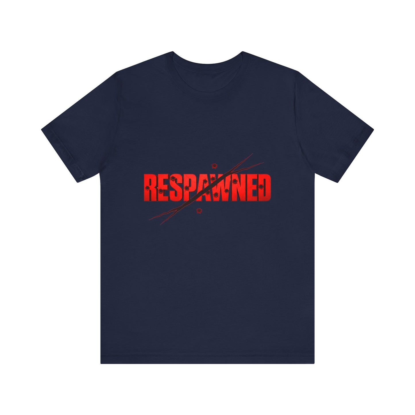 Respawned Gaming Short Sleeve Tee | Unisex, Casual Wear, Gamer Shirt, Gift for Gamers, Black T-Shirt