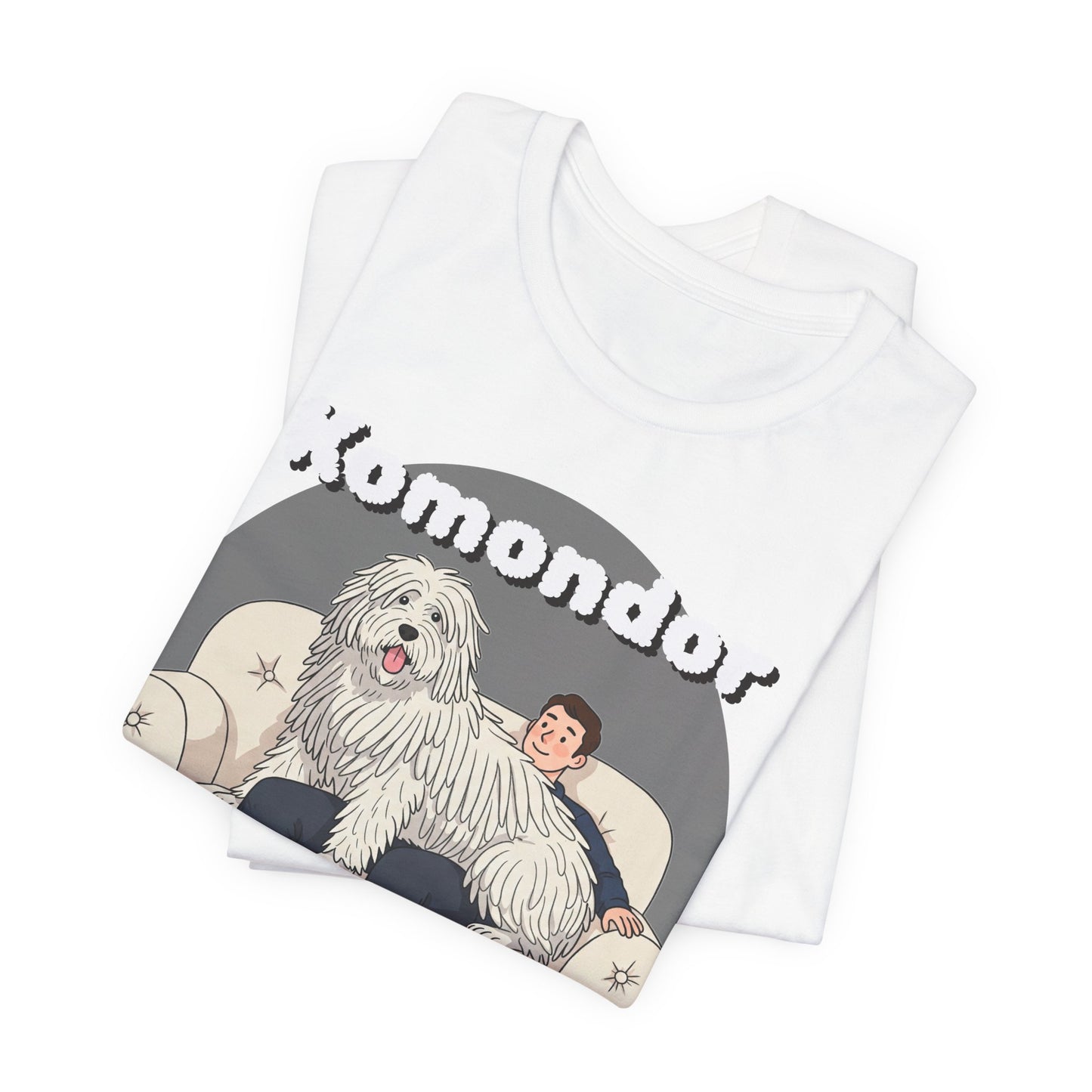 Hilarious Komondor Lap Dog Unisex Tee - Fun Pet Lover Shirt - Schmartypants