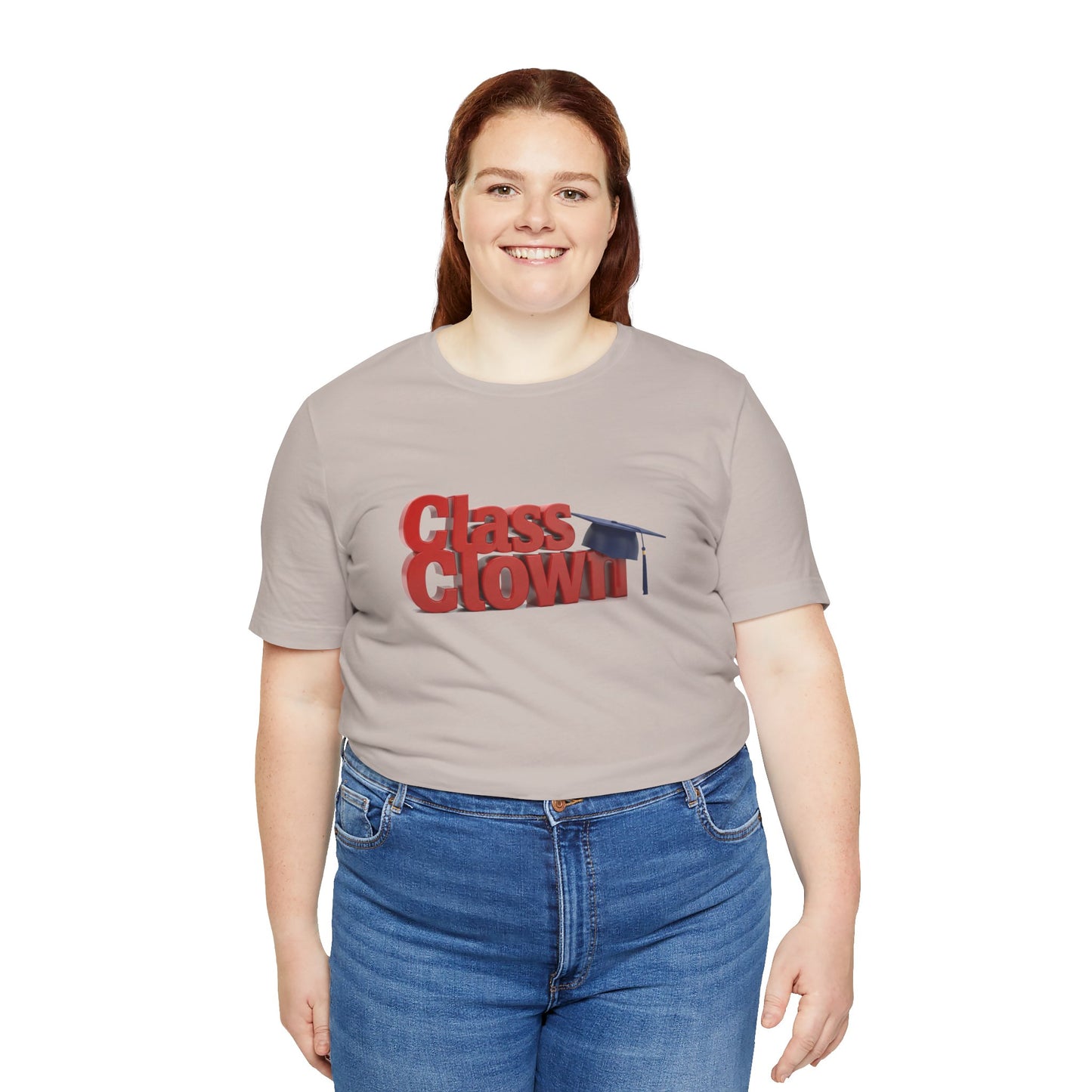 Class Clown Tee, Fun Graduation Shirt, College Humor T-Shirt, Unisex Short Sleeve Tee, Gift for Students