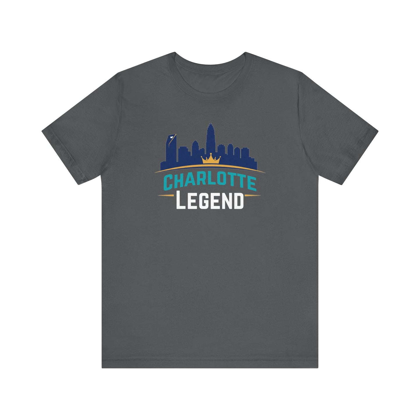 Charlotte Legend T-Shirt, Unisex Graphic Tee, Urban Streetwear, Gift for Sports Fans, City Pride Apparel, Charlotte Souvenir Tee