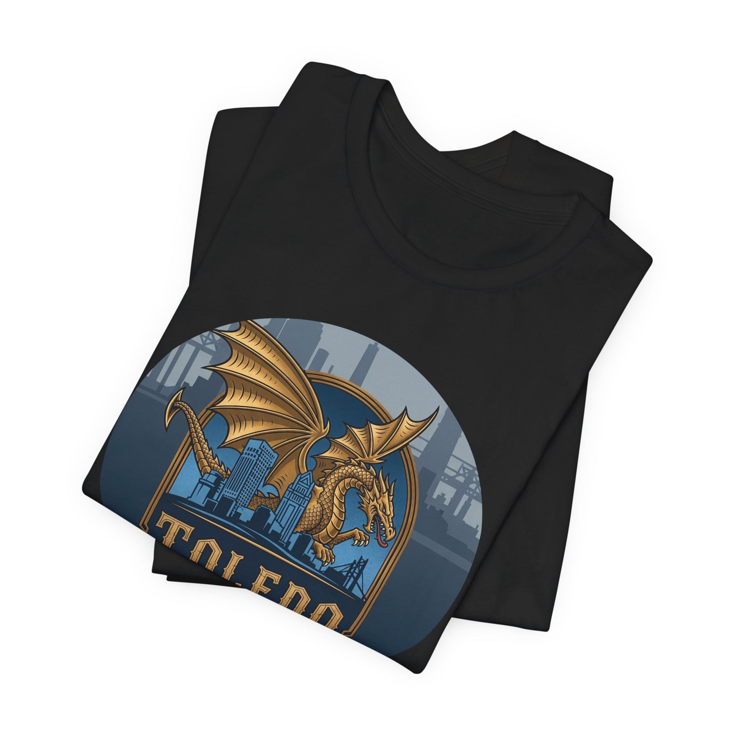 Toledo Dragon Legend T-Shirt | Unisex Jersey Tee | Perfect Gift for Fans, Festivals, and Celebrations, Casual Wear, Graphic Tee