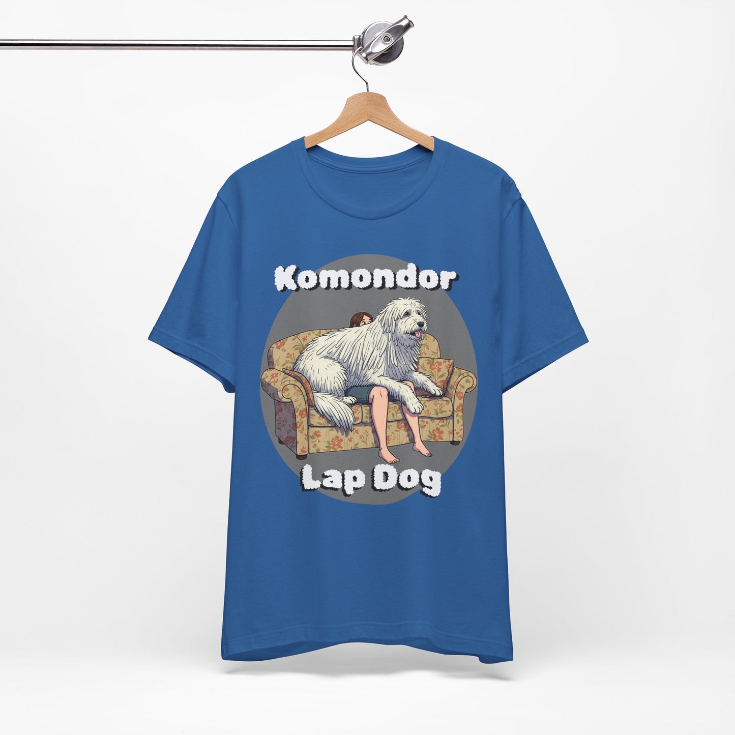 Komondor Lap Dog Unisex Tee - Funny Dog Lover's Short Sleeve Shirt - Schmartypants
