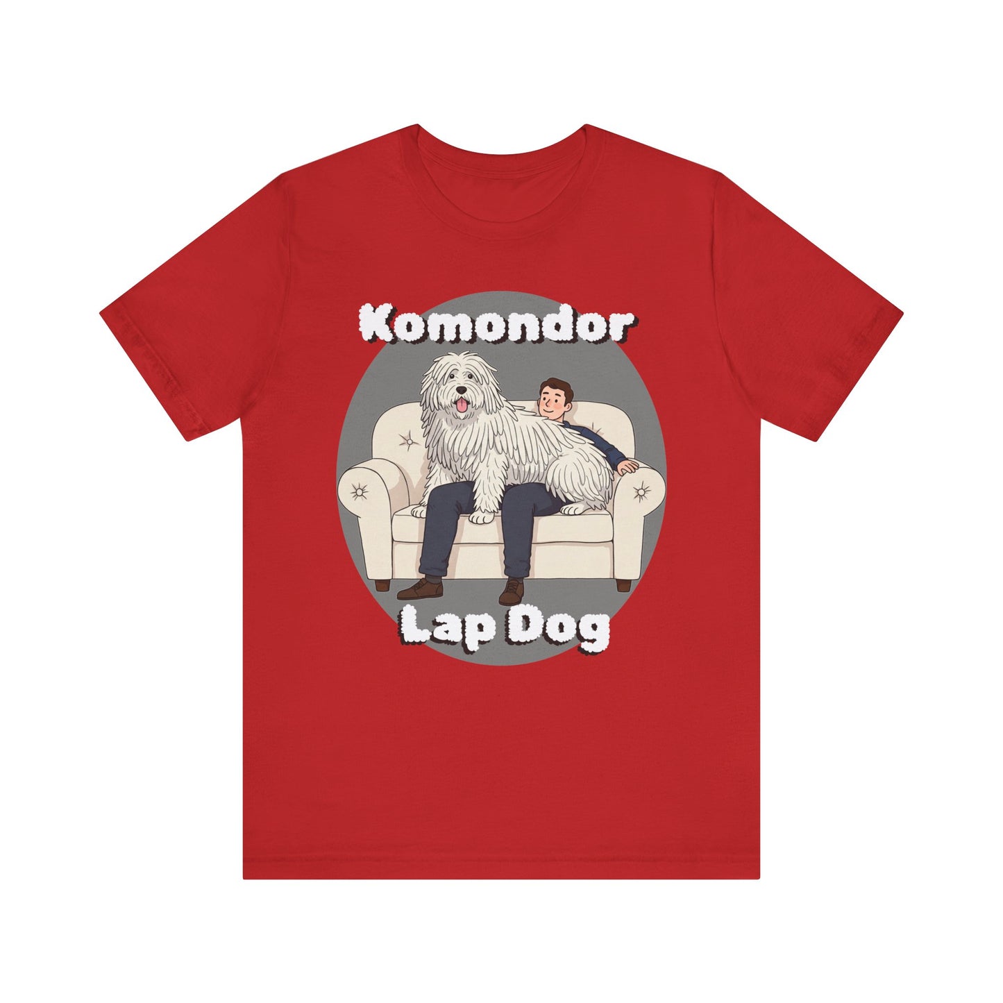 Hilarious Komondor Lap Dog Unisex Tee - Fun Pet Lover Shirt - Schmartypants