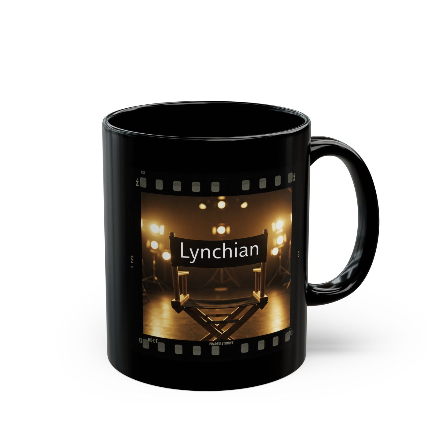 'Lynchian' Cinema Black Mug - 11oz & 15oz | Perfect Gift for Movie Lovers and Film Students, David Lynch Fans - Schmartypants