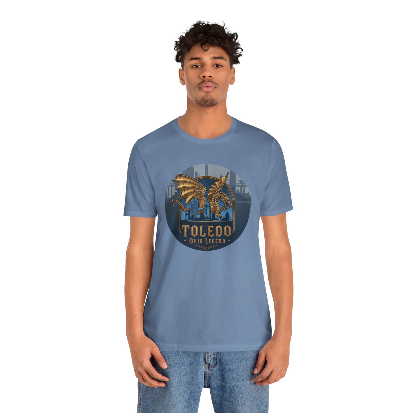 Toledo Dragon Legend T-Shirt | Unisex Jersey Tee | Perfect Gift for Fans, Festivals, and Celebrations, Casual Wear, Graphic Tee
