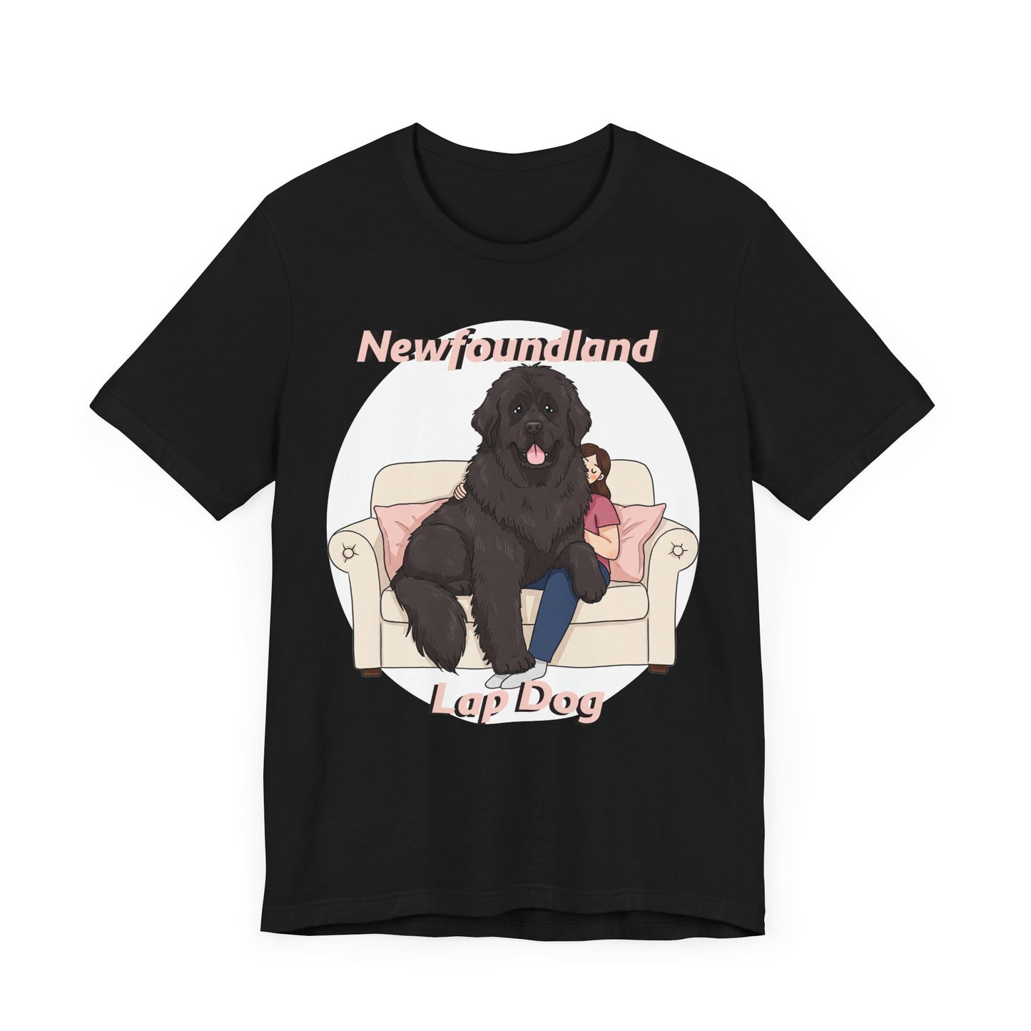 Newfoundland Lap Dog Unisex Tee - Funny Dog Lover Shirt - Schmartypants