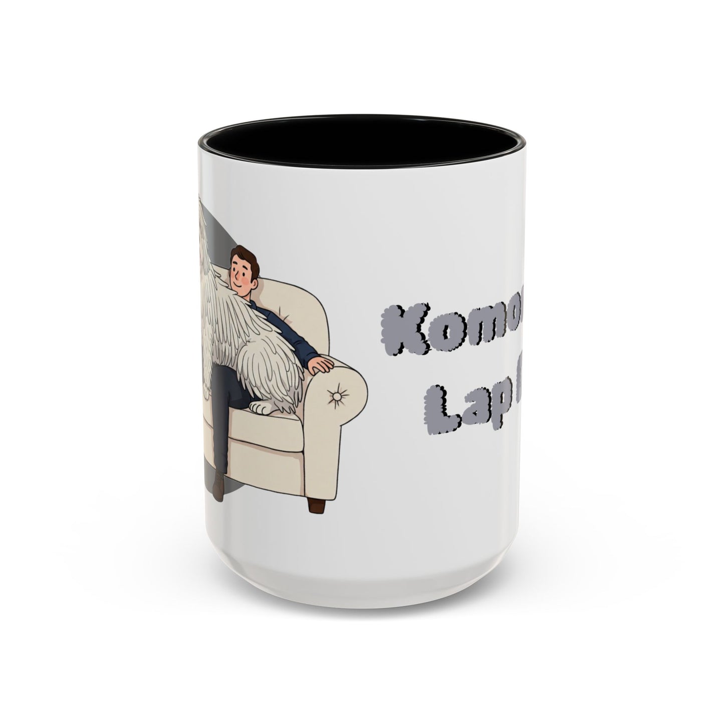 Komondor Lap Dog Coffee Mug - Funny Animal Lover Gift - Schmartypants