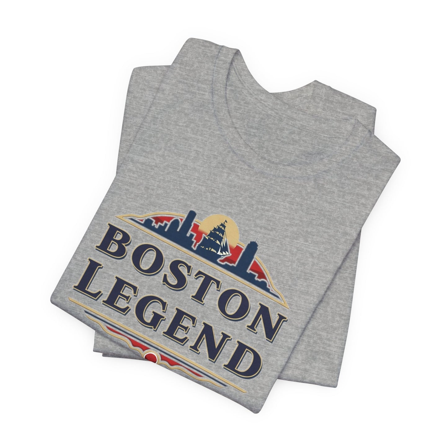 Boston Legend Unisex Tee | Casual Everyday Wear, Gift for Sports Fans, Boston Pride Shirt, Travel Souvenir, Summer Outfit