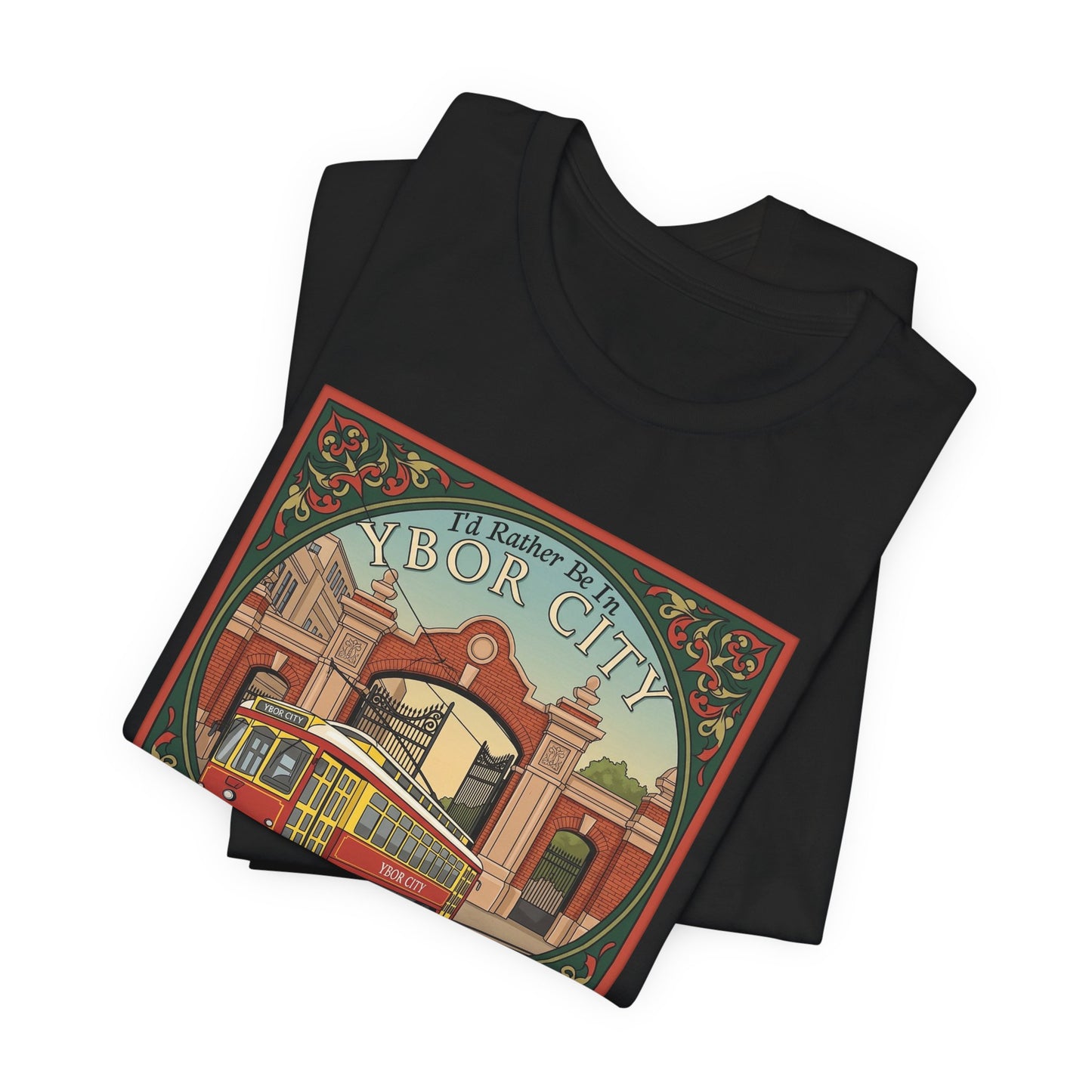 Ybor City Vintage Tee, Tampa Florida Arts District Unisex Shirt, Music Lovers Gift, Retro Style T-shirt, Hipster Clothing