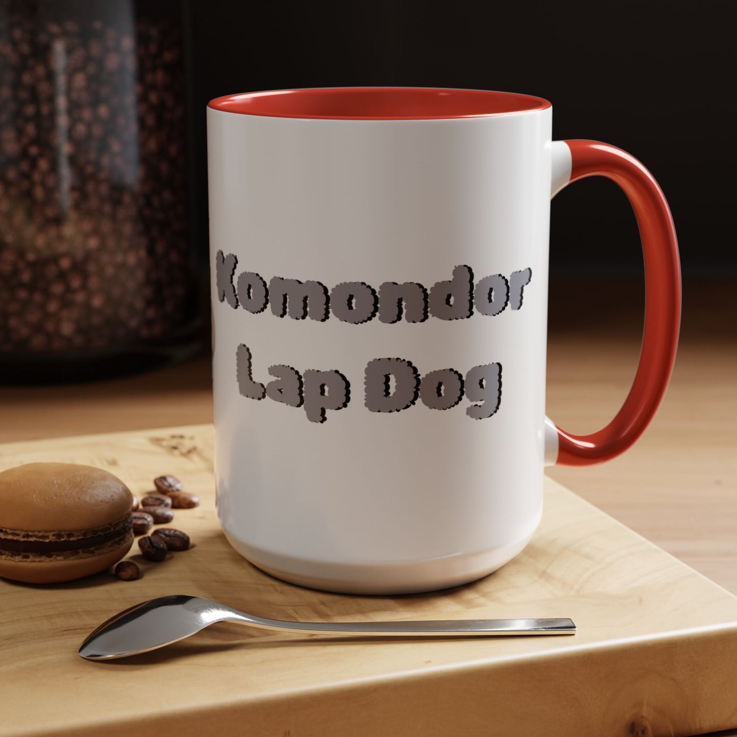 Komondor Lap Dog Coffee Mug - Funny Animal Lover Gift - Schmartypants
