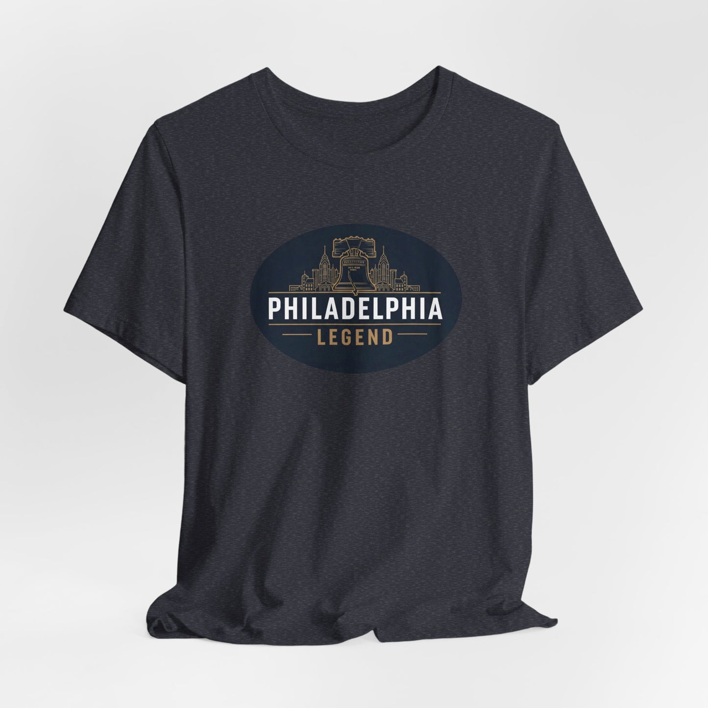 Philadelphia Legend Unisex Jersey Short Sleeve Tee | Casual Fashion, Gift for Sports Fans, Birthday Present, Summer Wear, Philly Souvenir Tee