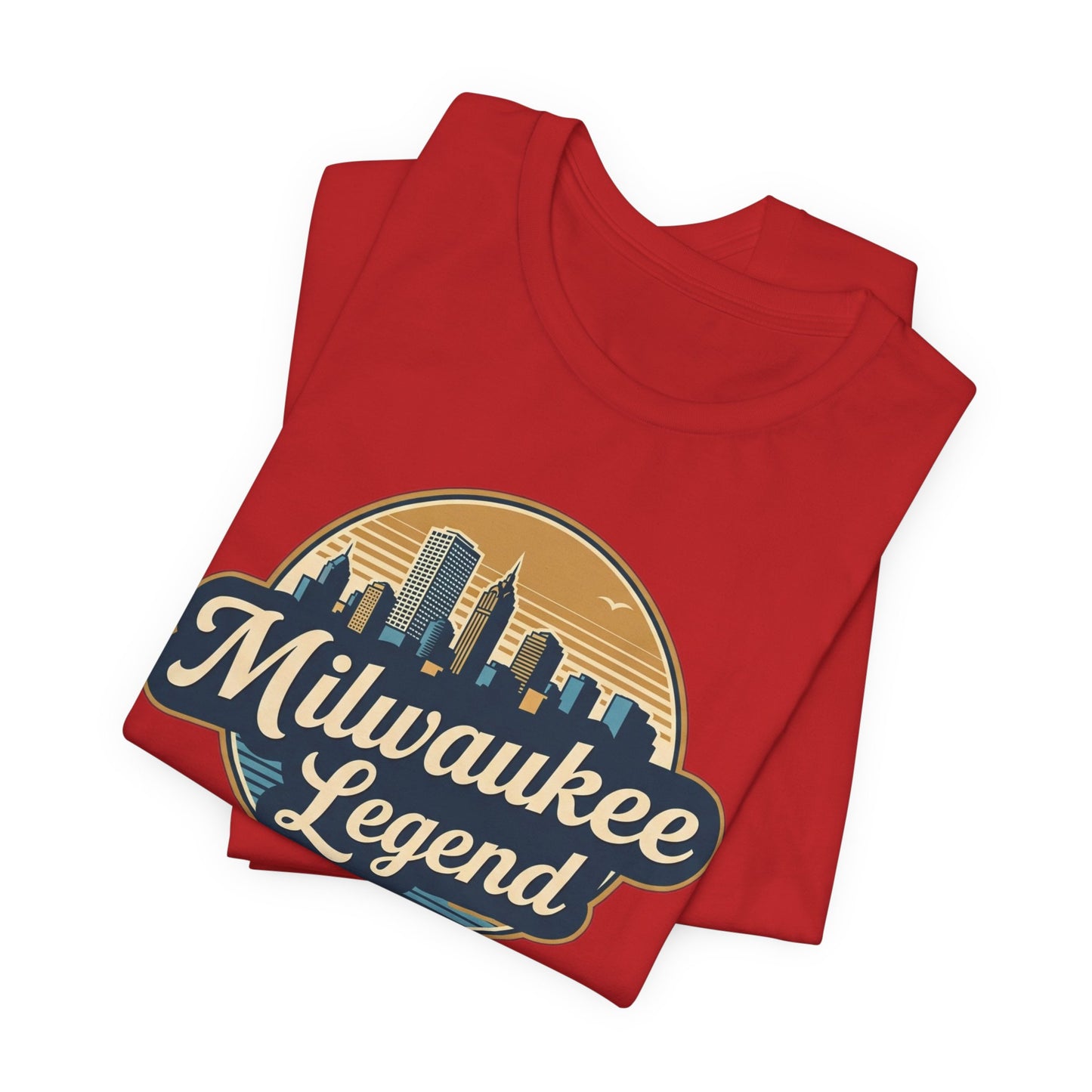 Milwaukee Legend T-Shirt | Vintage City Graphic Tee for Locals, Unisex Gift for Events, Festivals, and Everyday Wear