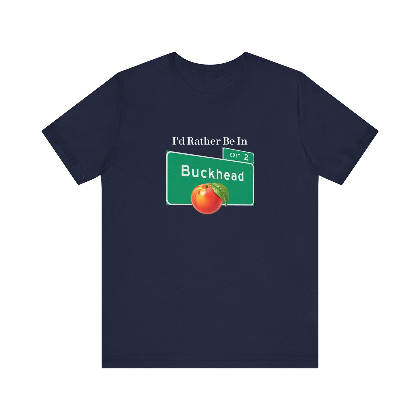 Buckhead Atlanta Unisex Tee, Georgia Tech Shirt, Downtown Club Scene Top, Atlanta GA Gift, Short Sleeve T-Shirt, Georgia Home Shirt