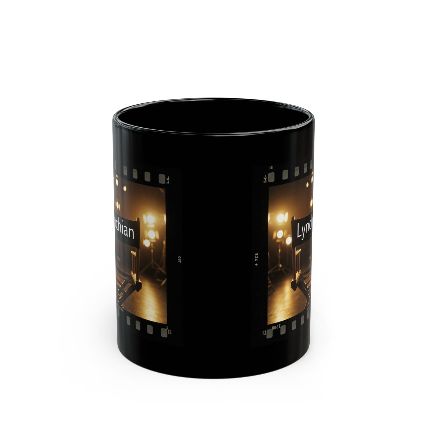 'Lynchian' Cinema Black Mug - 11oz & 15oz | Perfect Gift for Movie Lovers and Film Students, David Lynch Fans - Schmartypants