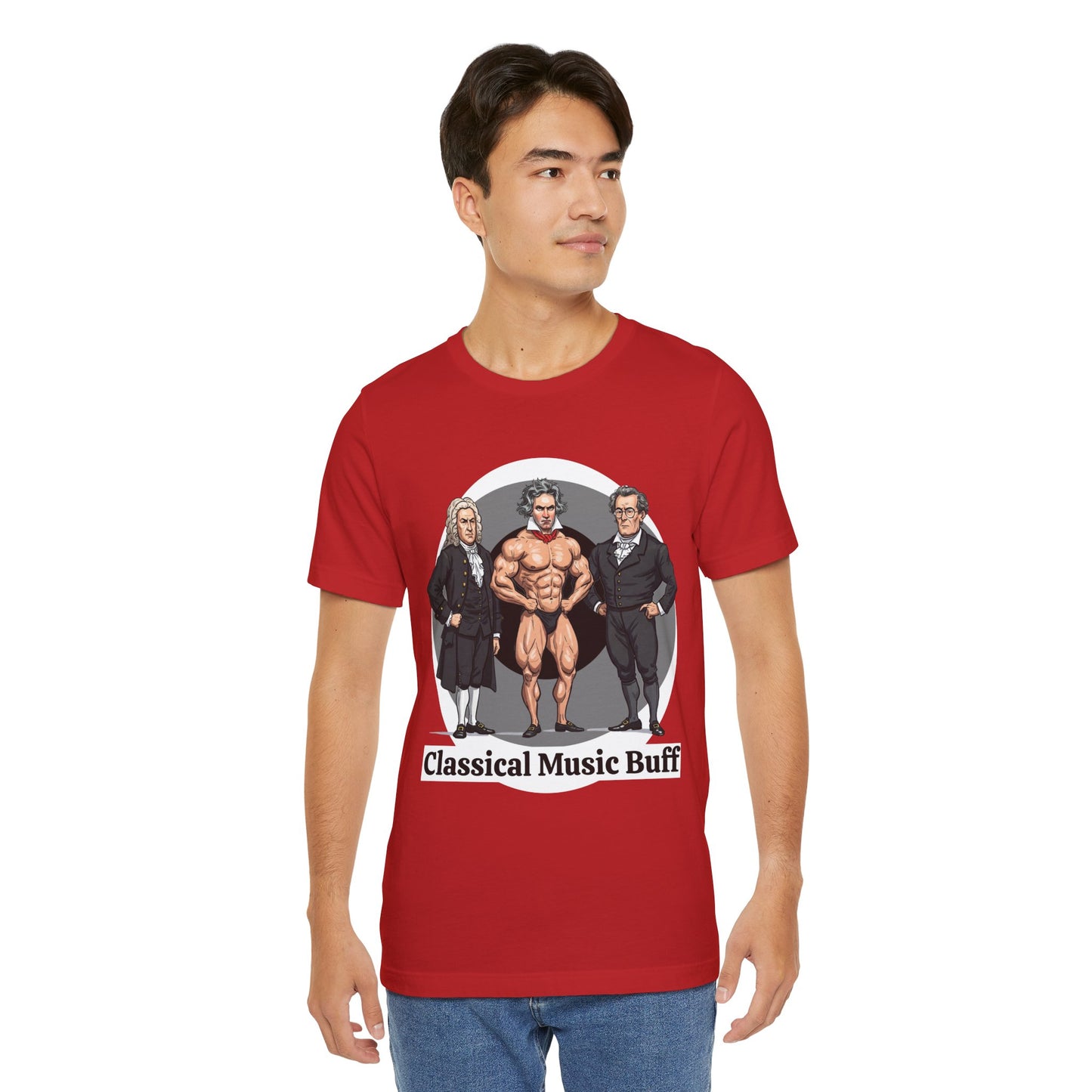'Classical Music Buff' Unisex Tee - Perfect for Music Lovers & Gift Ideas - Hilarious Tee for Classical Music Listeners, Musicians
