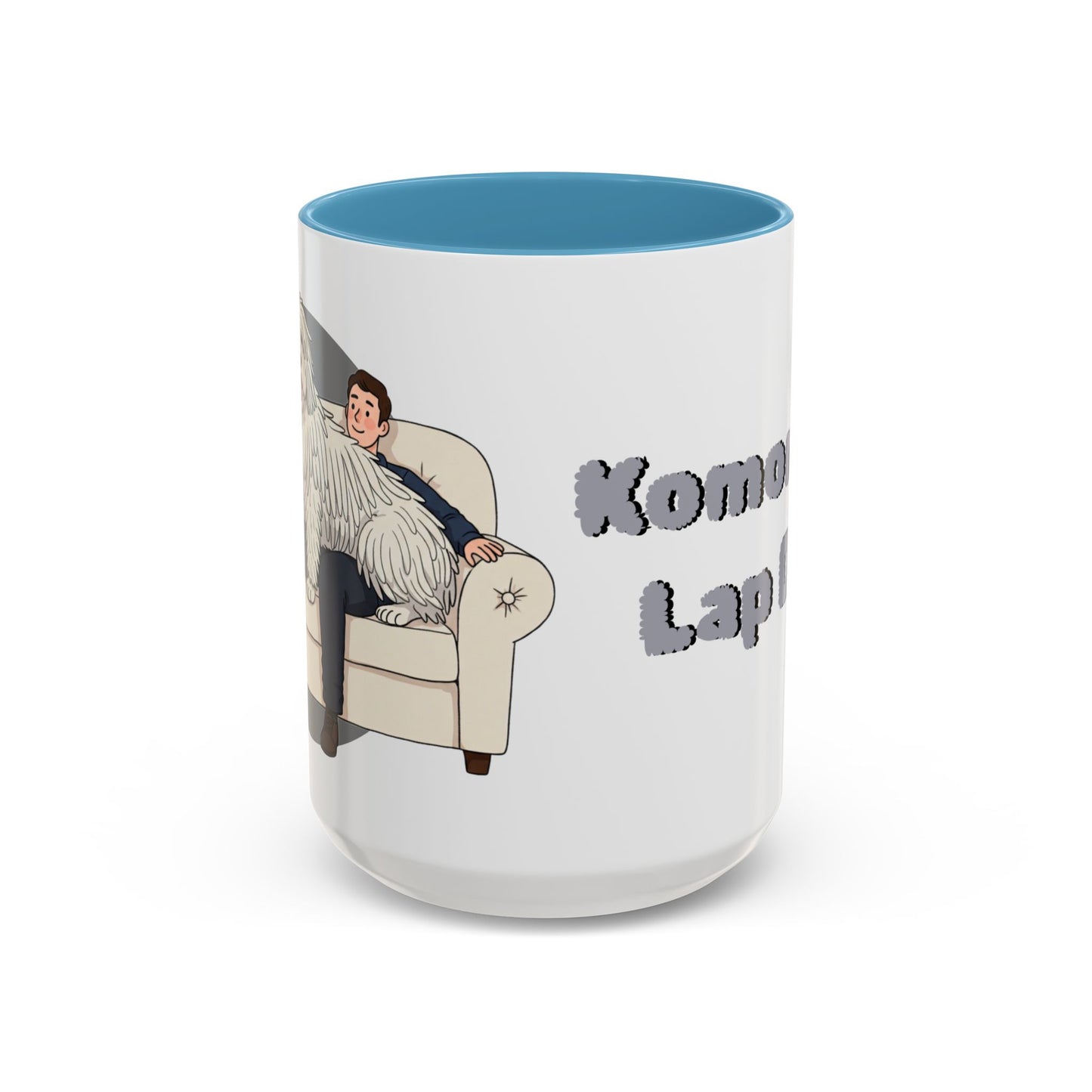 Komondor Lap Dog Coffee Mug - Funny Animal Lover Gift - Schmartypants
