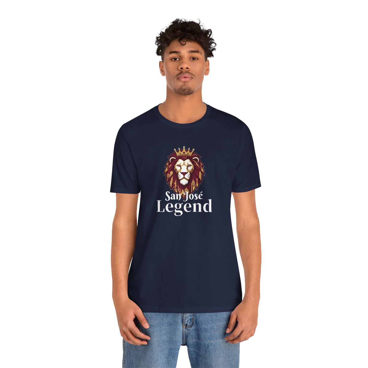 San José Legend Tee - Unisex Jersey Short Sleeve T-Shirt, San José Souvenir Tee, Birthday Apparel, Sports Fan Shirt, Casual Wear