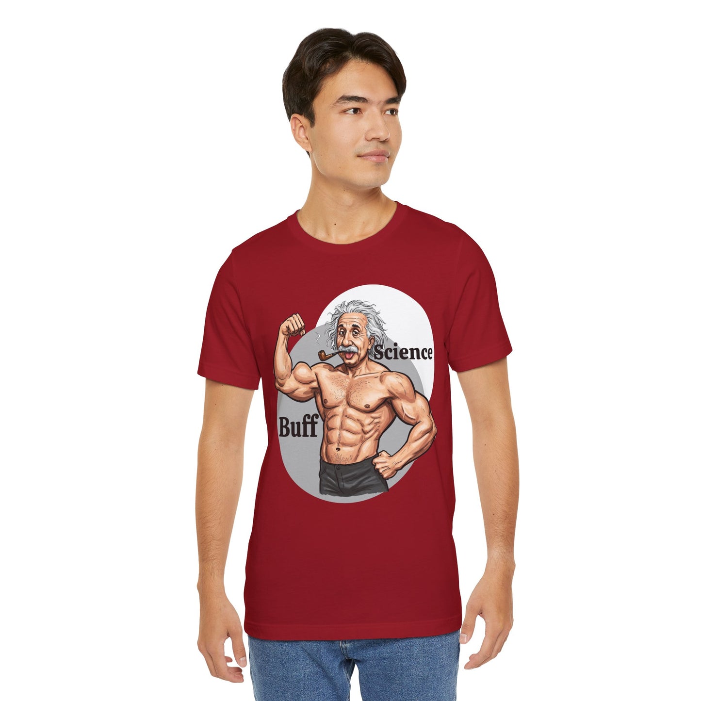 Science Buff Unisex Short Sleeve Tee - Funny Science Themed T-Shirt - Einstein Gift - Physics Lovers - Schmartypants