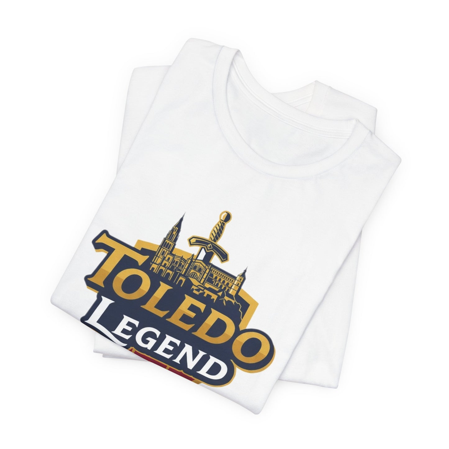 Toledo Spain Legend Unisex Tee | Casual Wear, Souvenir T-shirt, Travel Apparel, Unique Graphic Shirt