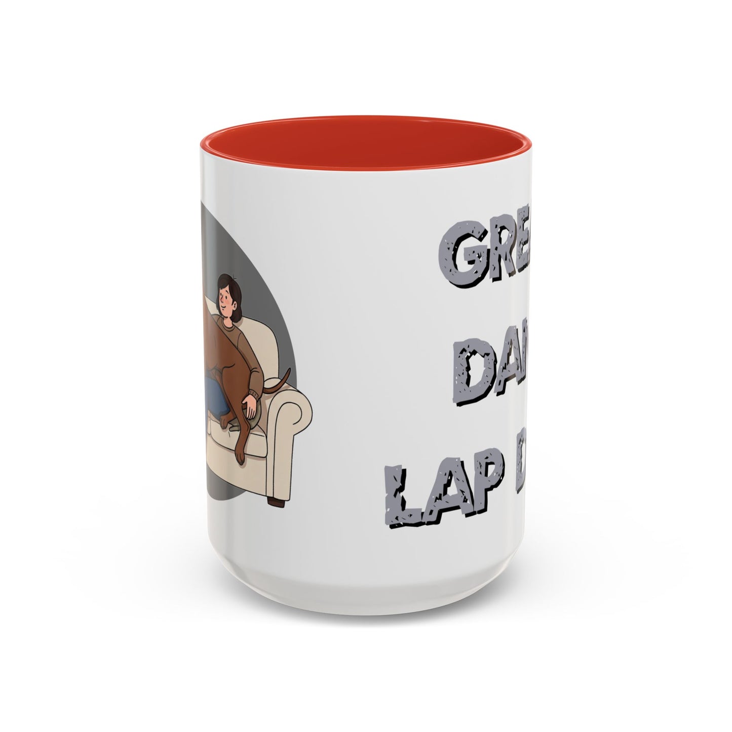 Great Dane Lap Dog Coffee Mug - Funny Pet Lover Gift - Schmartypants
