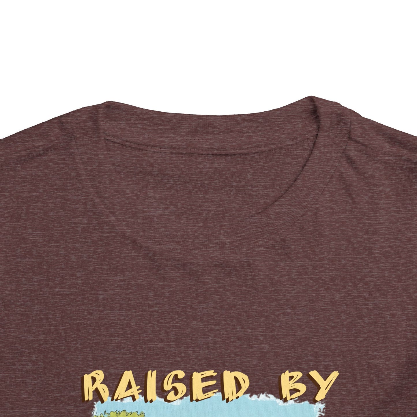 Funny 'Raised by Kangaroos' Toddler Short Sleeve Tee - Cute Animal Design for Kids - Schmartypants