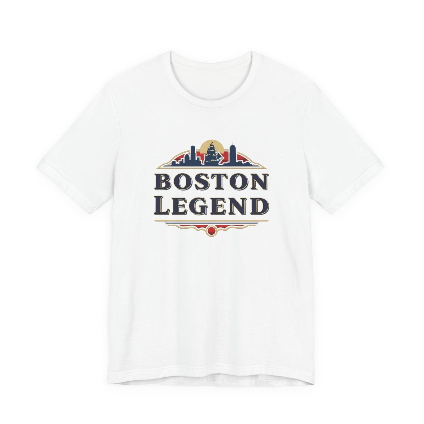 Boston Legend Unisex Tee | Casual Everyday Wear, Gift for Sports Fans, Boston Pride Shirt, Travel Souvenir, Summer Outfit