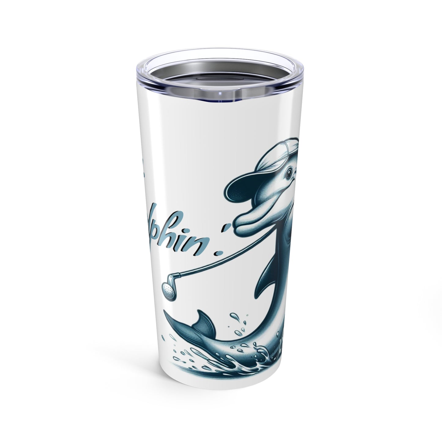 Funny 'Sorry. I'm Golphin'.' Golfers Gift 20oz Tumbler – Fun Drinkware for Dads and All Golfing Enthusiasts - Schmartypants
