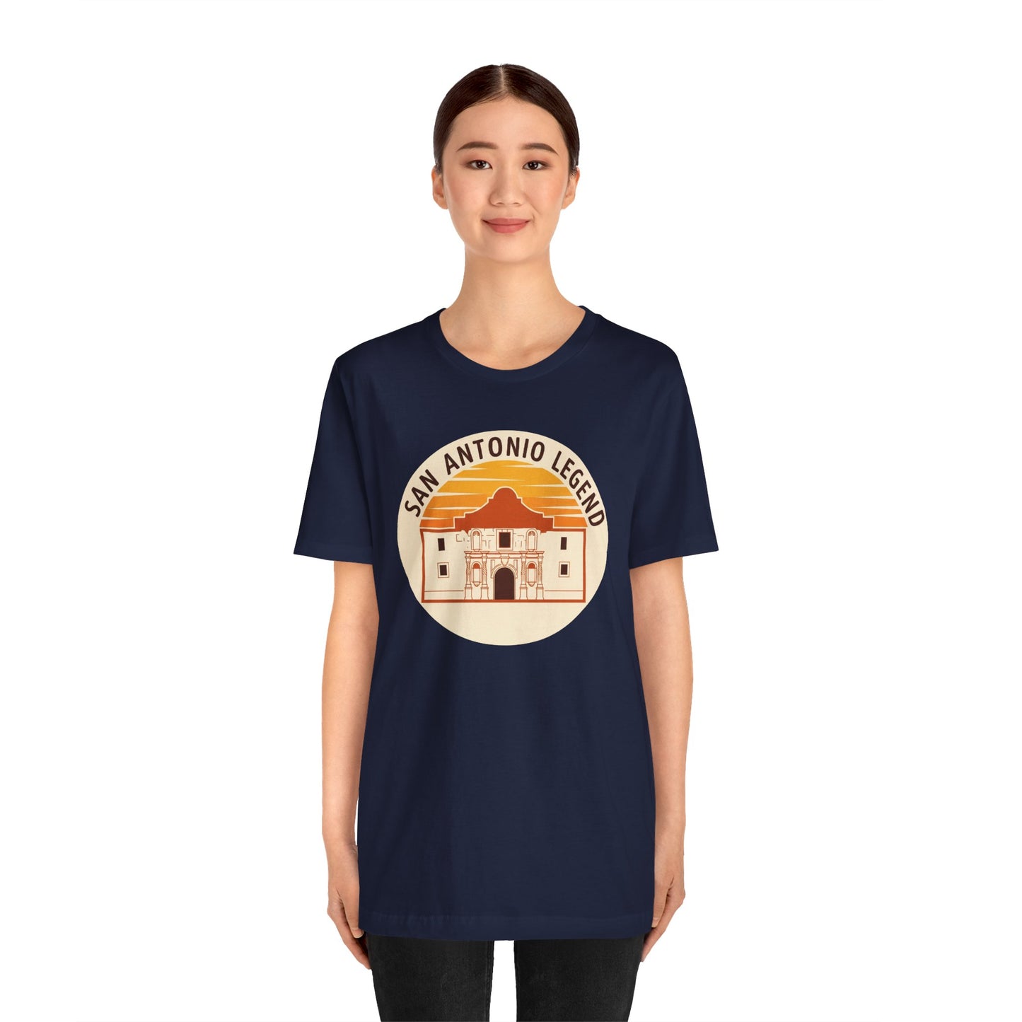 San Antonio Legend Tee, Vintage Style T-Shirt, Casual Wear, Souvenir Gift for Travelers, Summer Outing