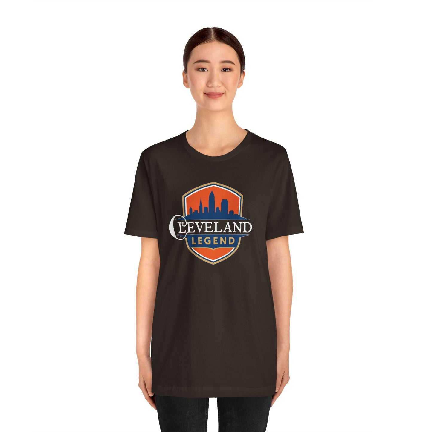 Cleveland Legend Unisex Tee - Casual Graphic Shirt, Gift for Sports Fans, Summer Essential, Unique Ohio Pride Tee, Cleveland Souvenir Tee
