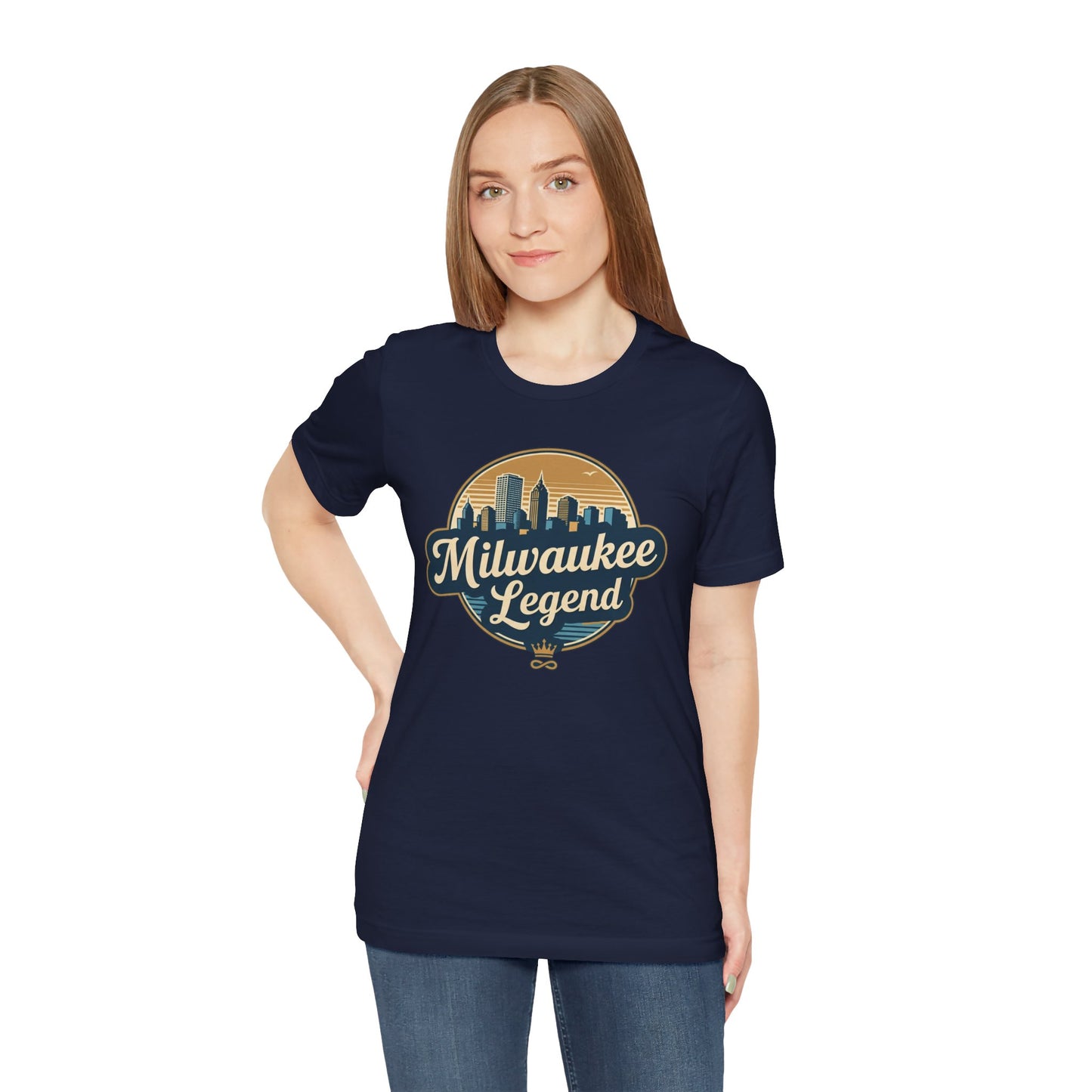 Milwaukee Legend T-Shirt | Vintage City Graphic Tee for Locals, Unisex Gift for Events, Festivals, and Everyday Wear