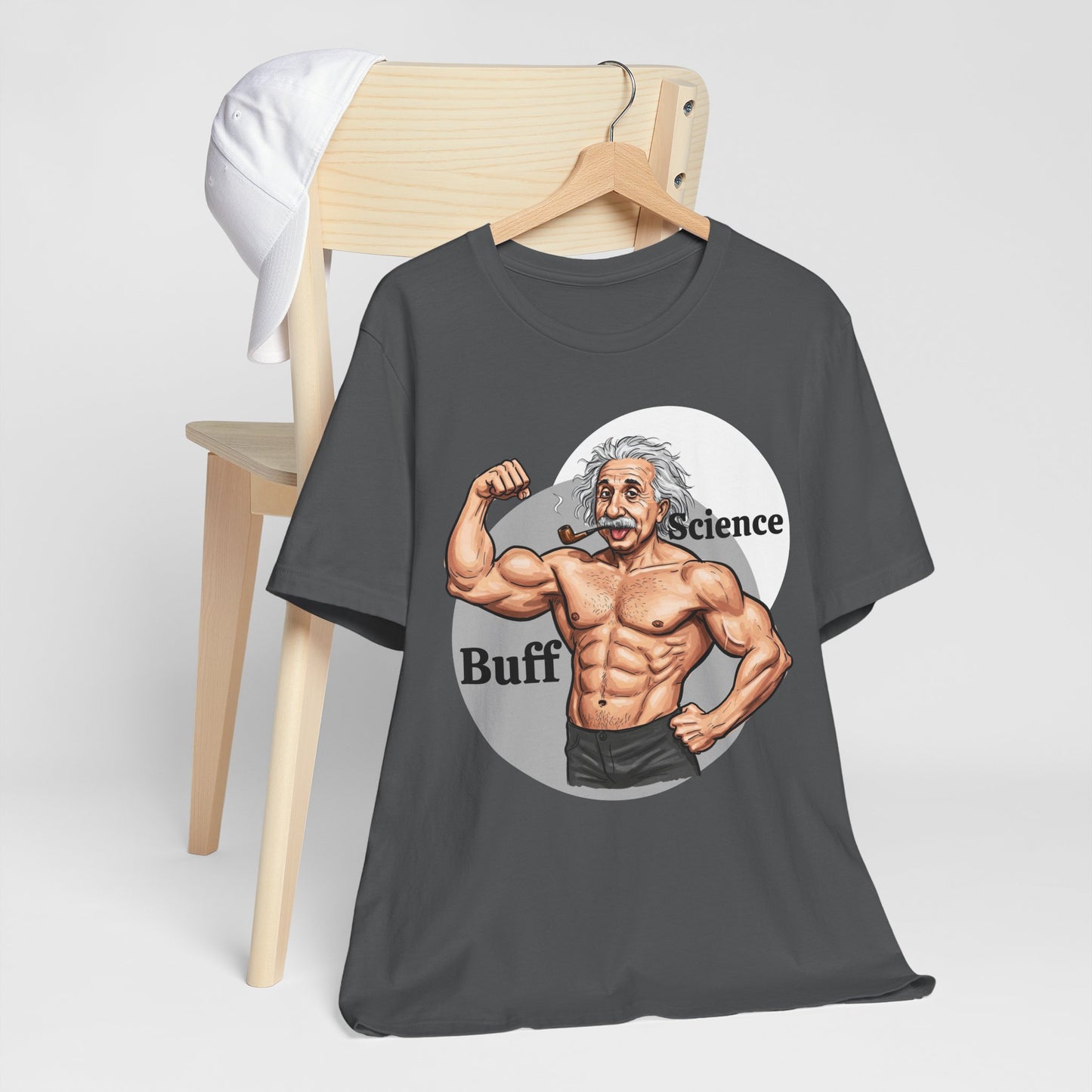 Science Buff Unisex Short Sleeve Tee - Funny Science Themed T-Shirt - Einstein Gift - Physics Lovers - Schmartypants
