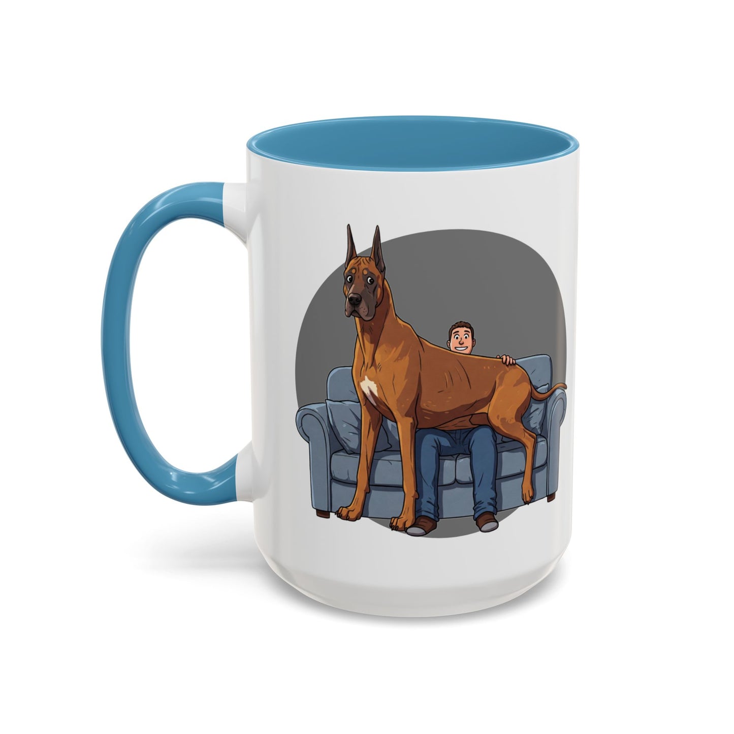 Hilarious Great Dane Lap Dog Coffee Mug - Funny Dog Lover Gift - Schmartypants