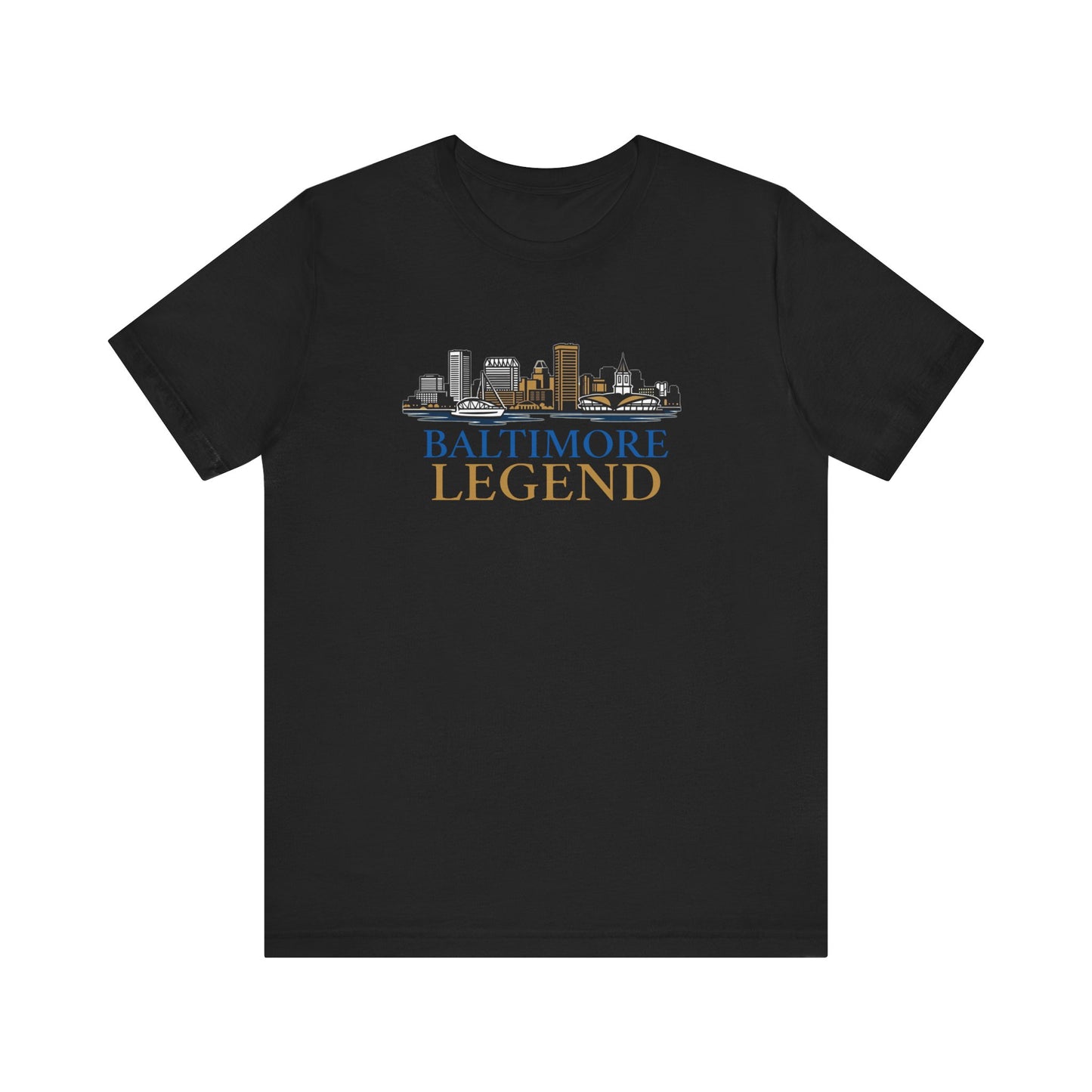 Baltimore Legend Unisex Tee, Graphic T-Shirt, Urban Style Shirt, Gift for City Lovers, Baltimore Pride Apparel, Baltimore Souvenir Shirt