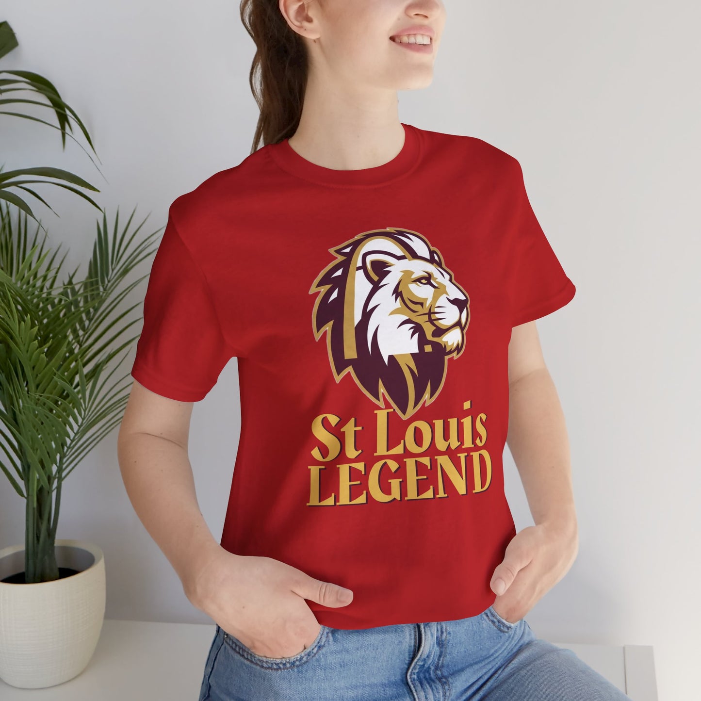 St. Louis Legend Tee - Celebrate Your Pride, Unisex Jersey Short Sleeve T-Shirt, Gift for Sports Fans, Casual Wear, Team Spirit