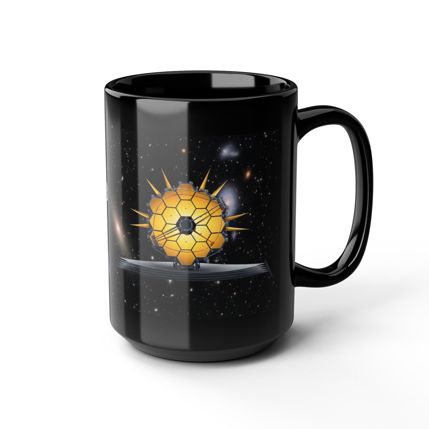 Astronomy Mug James Webb Space Telescope Design, Space Lover Coffee Cup, Gift for Stargazers, Galaxy Drinkware, Science Enthusiast Mug
