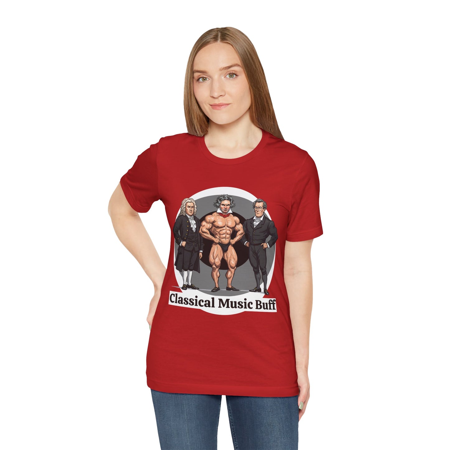 'Classical Music Buff' Unisex Tee - Perfect for Music Lovers & Gift Ideas - Hilarious Tee for Classical Music Listeners, Musicians
