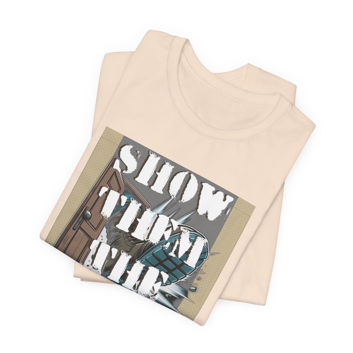 Activist Unisex Graphic Tee - 'Show Them the Door' Political Protest Shirt - Gift for Progressives