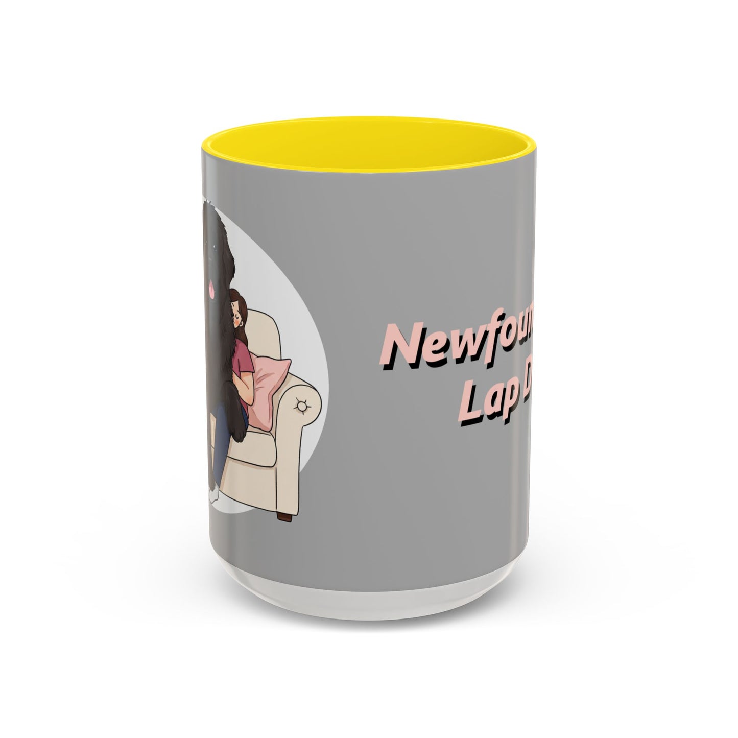 Funny Newfoundland Lap Dog Coffee Mug - Perfect Gift for Dog Lovers, Pet Parents, Cozy Home Decor, Caffeine Fix, Unique Gift Idea - Schmartypants