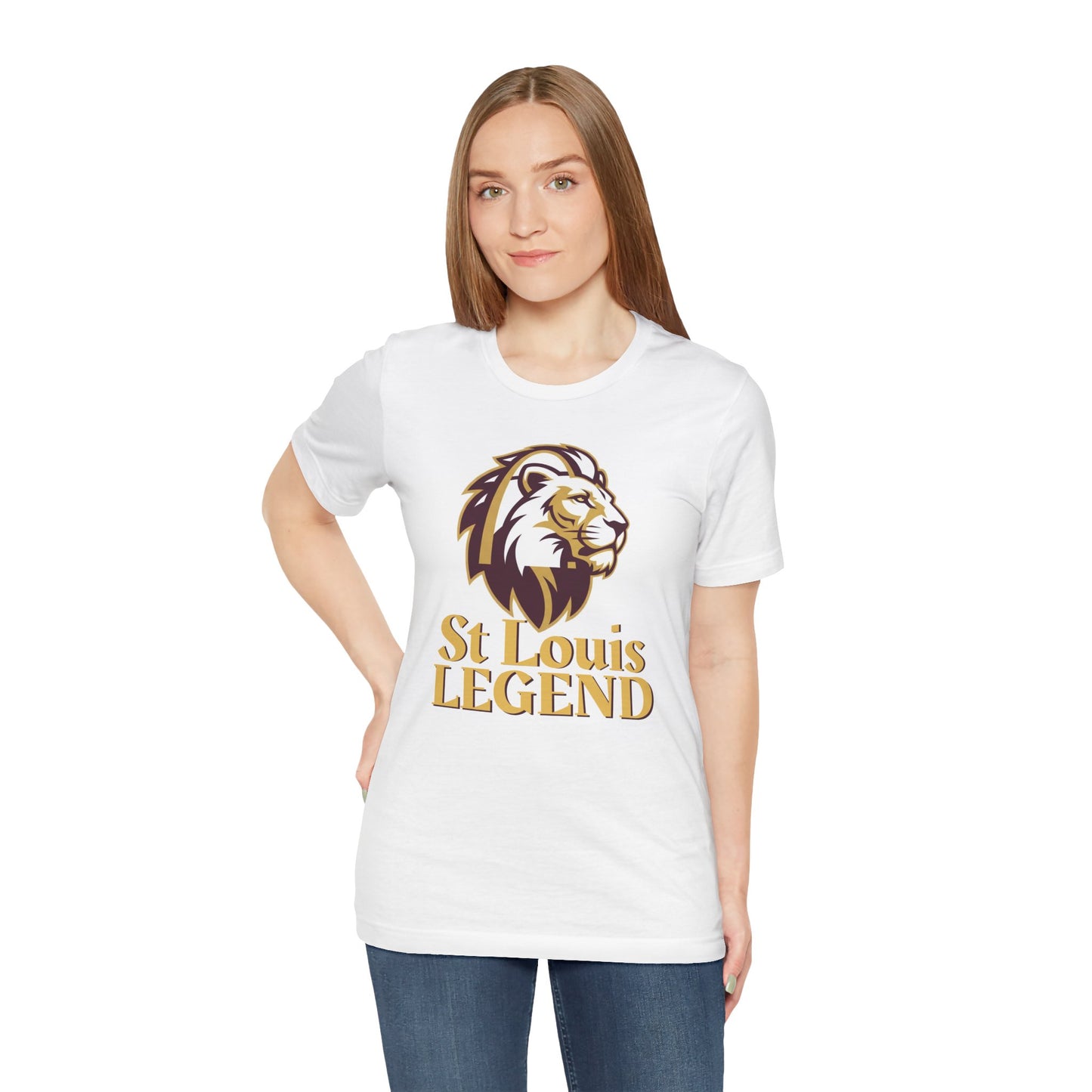 St. Louis Legend Tee - Celebrate Your Pride, Unisex Jersey Short Sleeve T-Shirt, Gift for Sports Fans, Casual Wear, Team Spirit