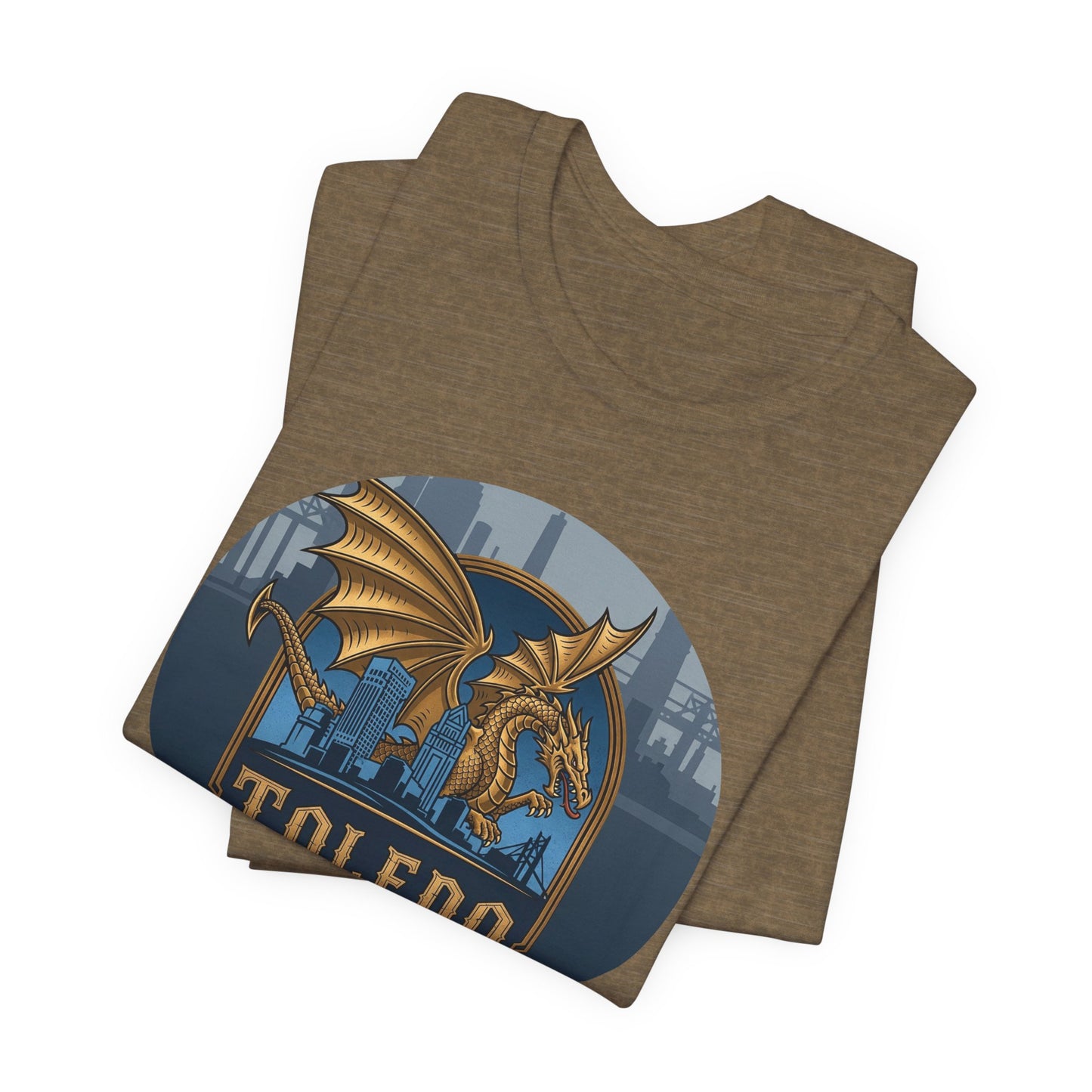 Toledo Dragon Legend T-Shirt | Unisex Jersey Tee | Perfect Gift for Fans, Festivals, and Celebrations, Casual Wear, Graphic Tee