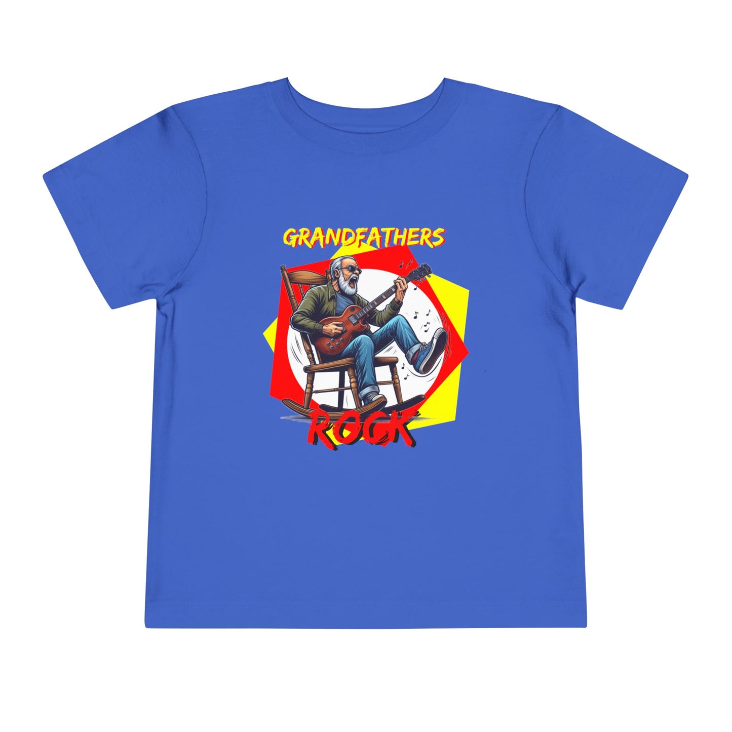 'Grandfathers Rock' Toddler T-Shirt | Funny Shirt to Show Love for Grandpa - Schmartypants